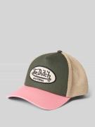 Von Dutch Trucker Cap mit Label-Patch Modell 'Terry' in Pink, Größe 1