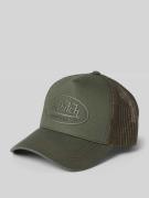 Von Dutch Trucker Cap mit Label-Print und verstellbarem Riegel in Oliv...