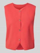 mbyM Weste in Strick-Optik in Pink, Größe XS