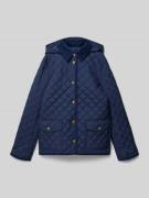 Polo Ralph Lauren Teens Steppjacke mit Kapuze und Label Stitching in M...