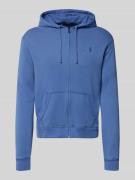 Polo Ralph Lauren Regular Fit Sweatjacke aus Baumwoll-Mix in Blau, Grö...