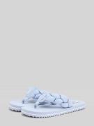 Tommy Hilfiger Zehentrenner mit geflochtenem Riemen in Hellblau, Größe...