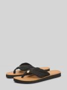 Tommy Hilfiger Zehentrenner mit Logo Applikation in Black, Größe 36