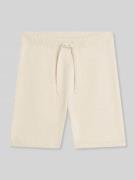 Tommy Hilfiger Regular Sweatshorts mit Tunnelzug in Sand, Größe L