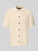 Tommy Hilfiger Regular Fit Freizeithemd aus Bio-Baumwoll-Mix in Sand, ...