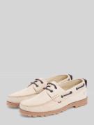 Tommy Hilfiger Loafer aus echtem Leder in Beige, Größe 41