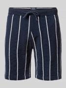 MCNEAL Shorts mit elastischem Bund und Tunnelzug in Dunkelblau, Größe ...