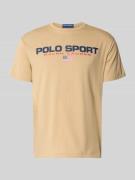 Polo Ralph Lauren Relaxed Fit T-Shirt aus reiner Baumwolle in Khaki, G...