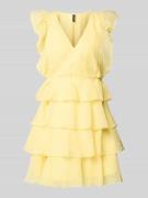 Vero Moda Tailliertes Cocktailkleid mit Wickeloptik Modell 'SABRINA' i...