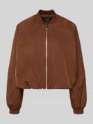 Zero Blouson mit elastischen Ärmelabschlüssen und Reißverschluss in Ha...