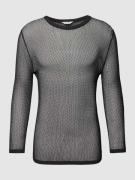 Calvin Klein Underwear Longsleeve mit Lochmuster in Black, Größe XL