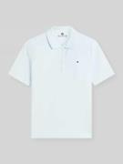 Tommy Hilfiger Regular Fit Poloshirts aus Baumwoll-Mix in Hellblau, Gr...