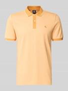 Lerros Regular Fit Poloshirt mit Logo-Stitching in GELB, Größe L
