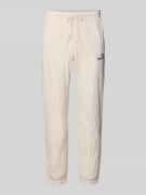 SERGIO TACCHINI Straight Fit Stoffhose mit Logo-Stitching Modell 'Nayl...