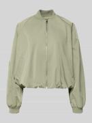 Zero Blouson mit elastischen Ärmelabschlüssen und Reißverschluss in Sc...