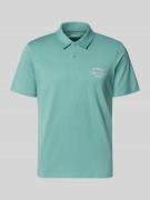 Jack & Jones Poloshirt mit Label-Print Modell 'BRANDON' in Petrol, Grö...