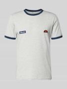 Ellesse T-Shirt mit Logo- und Label-Patch Modell 'RINGETTO' in Hellgra...