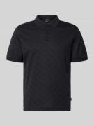 JOOP! Collection Modern Fit Poloshirt mit Strukturmuster Modell 'Rober...