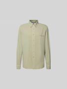 Filippa K Freizeithemd aus reinem Lyocell in Khaki, Größe 48