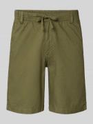 Jack & Jones Shorts mit Tunnelzug Modell 'JAIDEN' in Oliv, Größe L