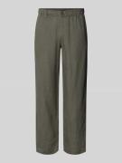 Jack & Jones Leinenhose mit elastischem Bund Modell 'KARL LAWRENCE' in...