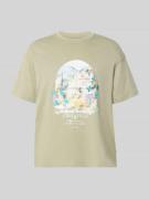 Jack & Jones T-Shirt mit Rundhalsausschnitt in Schilf, Größe L