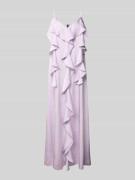 Vero Moda Midikleid mit Rüschen Modell 'ELLEN' in Flieder, Größe L