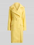 Lauren Ralph Lauren Regular Fit Trenchcoat aus reinem Leinen in Hellge...