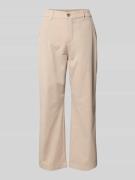 MAC Caprihose mit Paspeltaschen am Gesäß in Kitt, Größe 40