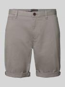 Superdry Regular Fit Shorts mit Münztasche in Mittelgrau, Größe 28