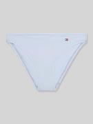 TOMMY HILFIGER Slip mit Label Stitching aus Mikrofaser in Hellblau, Gr...