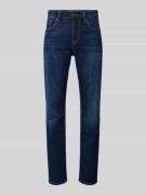 Pepe Jeans Regular Fit Jeans aus Baumwoll-Mix Modell 'CASH' in Dunkelb...