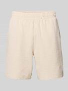 PUMA PERFORMANCE Shorts mit Logo-Stitching in Offwhite, Größe L