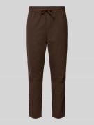 Only & Sons Tapered Leinenhose aus Baumwoll-Leinen-Mix Modell 'LINUS' ...