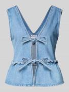 JAKE*S STUDIO WOMAN Weste in Denim-Optik in Bleu, Größe 34