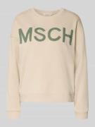 MSCH Copenhagen Sweatshirt mit Label-Stitching Modell 'Mela Briena' in...