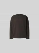 WON HUNDRED Sweatshirt mit Rundhalsausschnitt in Anthrazit, Größe L