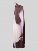 BOSS Regular Fit One Shoulder Maxikleid aus Viskose-Leinen-Mix Modell ...