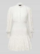 Bardot Cocktailkleid aus Spitze Modell 'REMY' in Offwhite, Größe 34