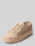 CK Calvin Klein Low Top Sneaker mit Plateau-Sohle in Sand, Größe 36