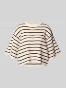 VILLA SOPHIE Oversized T-Shirt aus Viskosed-Mix Modell 'NURIA' in Beig...