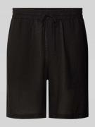 Only & Sons Regular Fit Shorts aus Leinen-Viskose-Mix Modell 'LAURENCE...