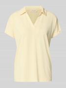 Christian Berg Woman Regular Fit Poloshirt aus Modal-Mix in Hellgelb, ...