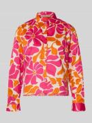 Smith and Soul Bluse mit Knopfleiste und Hemdblusenkragen in Pink, Grö...