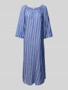 Christian Berg Woman Midikleid aus Viskose mit 3/4-Arm in Dunkelblau, ...
