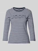 JOOP! Longsleeve mit 3/4-Ärmel Modell 'Tala' in Marine, Größe 44