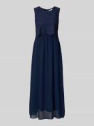 Vila Maxikleid mit rückseitigem Schlüsselloch-Ausschnitt in Marine, Gr...