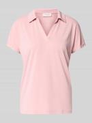 Christian Berg Woman Regular Fit Poloshirt aus Modal-Mix in Altrosa, G...