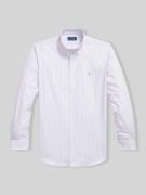 Polo Ralph Lauren Regular Fit Freizeithemd aus Baumwoll-Mix in Violett...