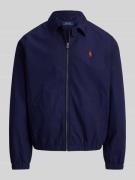 Polo Ralph Lauren Regular Fit Blouson aus reiner Baumwolle in Marine, ...